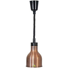 Food Insulation for Buffet Lamp, Adjustable Heat Lamp Food Warmer Light 60-180cm Brass for Home and Cafeteria