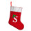 Grote kerstkousdoek hangende sokornament-S 1