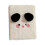 Embroidered Plusher Card Organizers 4 Grids-black and white 1