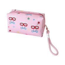 Cartoon Canvas Pencil Case Large Capacity Travel Pencil-PK