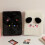 Embroidered Design Plastic Inserts Plusher Photo Album-black 6