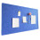 Flexible Felt Display Panel Wall Mounted Notice-Sky Blue 60 120 1