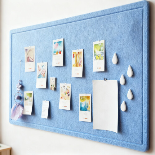 Multifuntional Felt Display Board for Photos Note-LCL 60 120 1