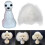 Pet Grooming School Training Hoofd Haar Synthetische-hoofdmodel 2