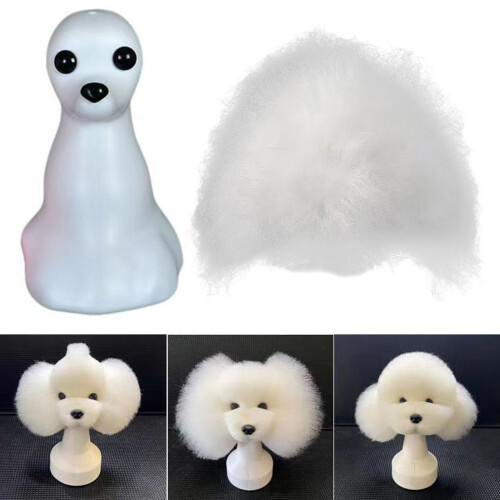 Pet Grooming School Training Hoofd Haar Synthetische-hoofdmodel 1