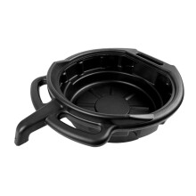 Motorcycle Oil Drain Pan 10L Heavy-Duty Waste Oil Container 50x38x13cm Car Drip Pan Tool for Easy Installation