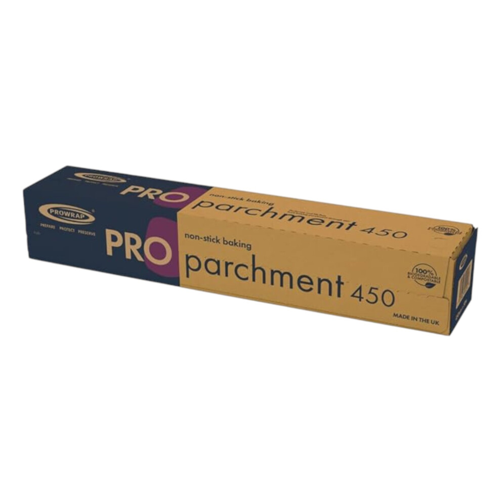 Prowrap Extra Wide Baking Parchment Roll 450Mm X 50M