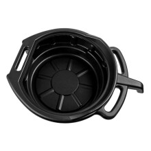 Oil Drain Container 50x38x13 CM | Sturdy PE Material Oil Storage Pan for Car Maintenance and Drip Collection