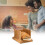 Adjustable Bamboo Bread Slicer Board with Stable Flat Bottom for Easy Homemade Bread Cutting 4