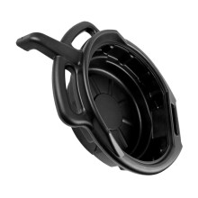Car Oil Drain Pan Black 50x38x13 CM Easy to Clean Oil Drip Tray for Cars and Motorcycles Fits Under Vehicle