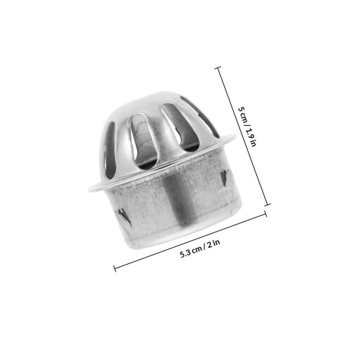 Cubierta De Drenaje Exterior Acero Inoxidable Plata Para Hogar 1