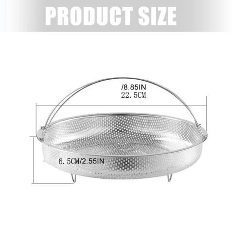 Durable Nonrust Steel Steamer Basket With-Handle steamer 2
