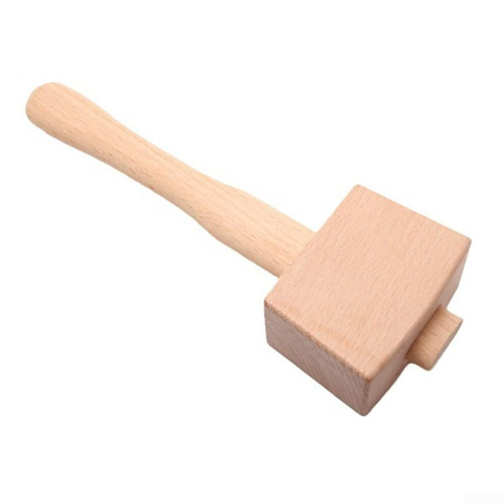 Woodworking Mallet Beechwood Hammer With Balanced Precision For Carpentry And Furniture Assembly 9189345233807