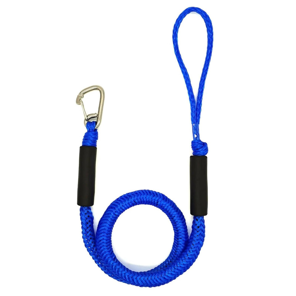 Boat Dock Lines Bungee Rope With Elastic Mooring Design For Jet Ski Pontoon And Watercraft Blue 9189345234460