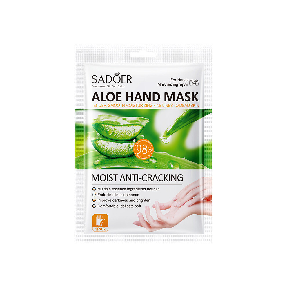 (Aloe hand mask 35g/pair) Hand mask and foot mask sheet SADOER moisturizing foot mask skin care products
