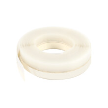 Weatherproofing Hero, Silicone Door Seal For Multi Function, High Quality 25Mm*5M Wide Application White Weather Stripping, Keep House Clean With Easy