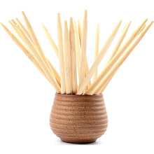Küchenhelfer Bambusspieße, glatte, hochwertige Naturspieße zum Grillen von Kebabs, robuste Stäbchen, umweltfreundlich, verschiedene Größen