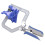 Multifunction Auto-adjustable Tools for Woodworking, Carpentary Joints & T-Joints Gadget, Ergonomically Designed, High Hardness Right Angle Clamp, 7