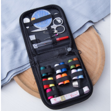 Doe-het-zelf naaibenodigdheden, compact ontwerp, reisnaaiset, draagbare naaiset, complete naaigereedschapset, hoogwaardige accessoires, duurzame