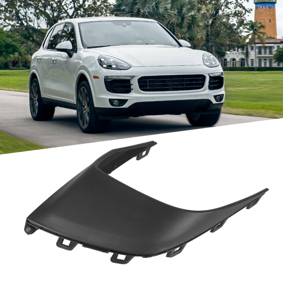 Front Fog Grille Frame Trim For Porsche 958 2015-2018 Abs Light/Black 8731376436088