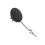 Cayenne 92A Tow Hook Cap Black Front Bumper Towing Cover for  Models 11