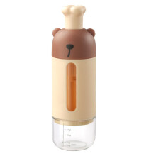Hygienischer Press-Gewürzspender,-Milchige Kaffeefarbe