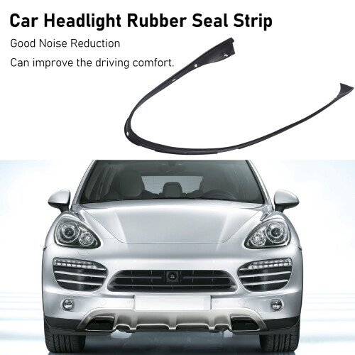Cayenne 958  Headlight Seal Rubber Trim for Front Light Panel 1