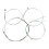 4Pcs Steel Violin Strings G D A E Full Voice Replacement Set 4