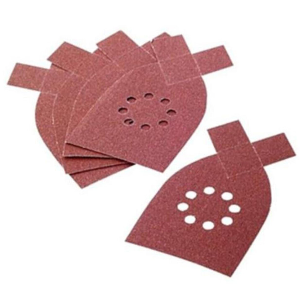 Detail Sander Pads 50 Pcs Hookandloop Sanding Discs 60/80/120 Grit Sandpaper For Detail Sanders 9189345236303