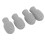 Grau Silikon Drumstick Silent Tips – 4 Stück Set für leise Percussion 7