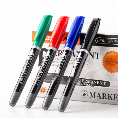 4*12PCs Wasserdicht Color fast Markierung stift 1