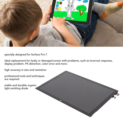 Touch Screen Replacement for Surface Pro 7 – Durable, High Accuracy, Sensitive Organic OLED 2