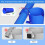 4pcs Poolside Plastic Cup Holders Spill Proof Strong Handle for Above Ground Pool 6