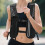 Running Hydration Vest Unisex Adjustable Hydration Backpack Lightweight AntiSlip Bladder Harness Black 2