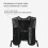 Running Hydration Vest Unisex Adjustable Hydration Backpack Lightweight AntiSlip Bladder Harness Black 3