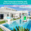 High Accuracy Digital Wireless Pool Thermometer, 150x86mm 7