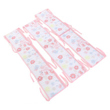 Safety Enhanced Crib Rail Guard with Breathable Polyester Padding