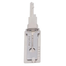 Décodificateur clé 2-en-1 en acier inoxydable, outil de récupération de clés, KW1