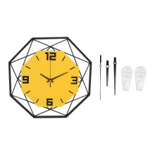 3D Number Dial Clock, Battery Operated Wall Clock With Non-Ticking Quartz Movement For Easy Reading And Modern Silent Wall Clock Decoration In Your Li