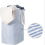 Collapsible Laundry Basket, Recycled Polyester Large Capacity Foldable Design Freestanding Clothes Hamper, Portable Laundry Storage Solution for Unive 4