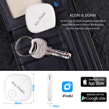 Έξυπνος εντοπιστής κλειδιών Bluetooth, εντοπιστές αντικειμένων για το Apple Find My,