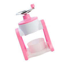 Manual Ice Crusher for Home Use with Suction Base, Hand Operated Ice Shaver for Drinks and Cocktails
