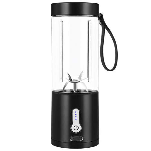 Powerful Motor Smoothie Blender, Waterproof Design Rechargeable Mini Blender for Pulse Mode 1