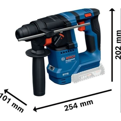 Bosch Perforator SDS-plus 18V GBH 18V-18 – Solo koffer - Bosch Pro 1