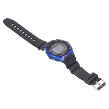 Orologio sportivo per bambini - cinturino in gomma luminescente impermeabile blu