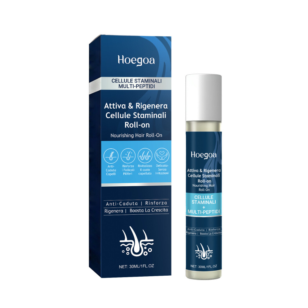 (30ml) Nourishing Hair Care Roll-on Essence Moisturizes, shines, and lightens hair roots, smooths and refreshes the hair