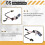 2X 55W H11 Xenon HID Front Light Headlight Car Xenon Lamp Light (6000K) 6