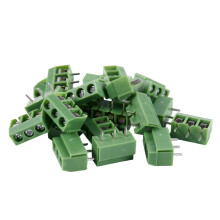 20 Stuks 3-Pins 5 mm Steek PCB-Montage Schroefklemmenblok AC 250V 8A