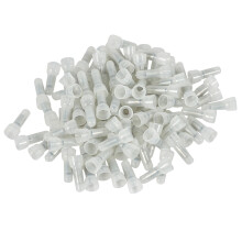 Conectores Aislados de Tapa Cerrada de Nylon de 100 Piezas Terminal de Crimpado de Cable 16-14 AWG