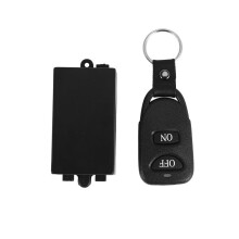 12V 10A 1Ch Wireless Remote Control  System Receiver Transmitter 2 Buttons Waterproof Remote 433Mhz